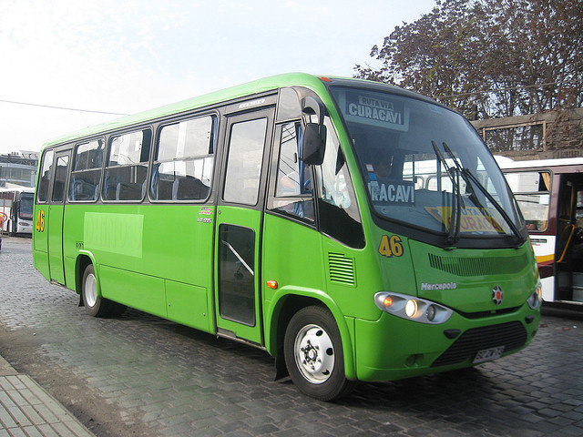 Buses ruta via curacaví